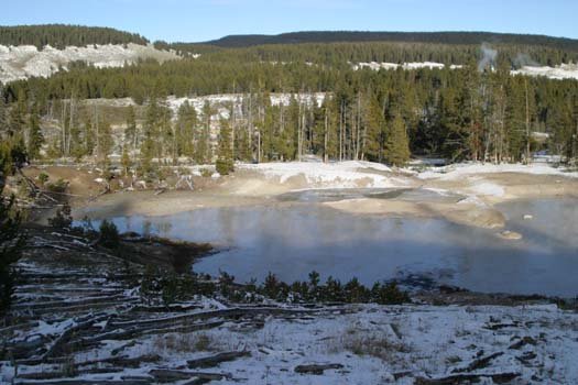 USA WY YellowstoneNP 2004NOV01 MudGeyser 003
